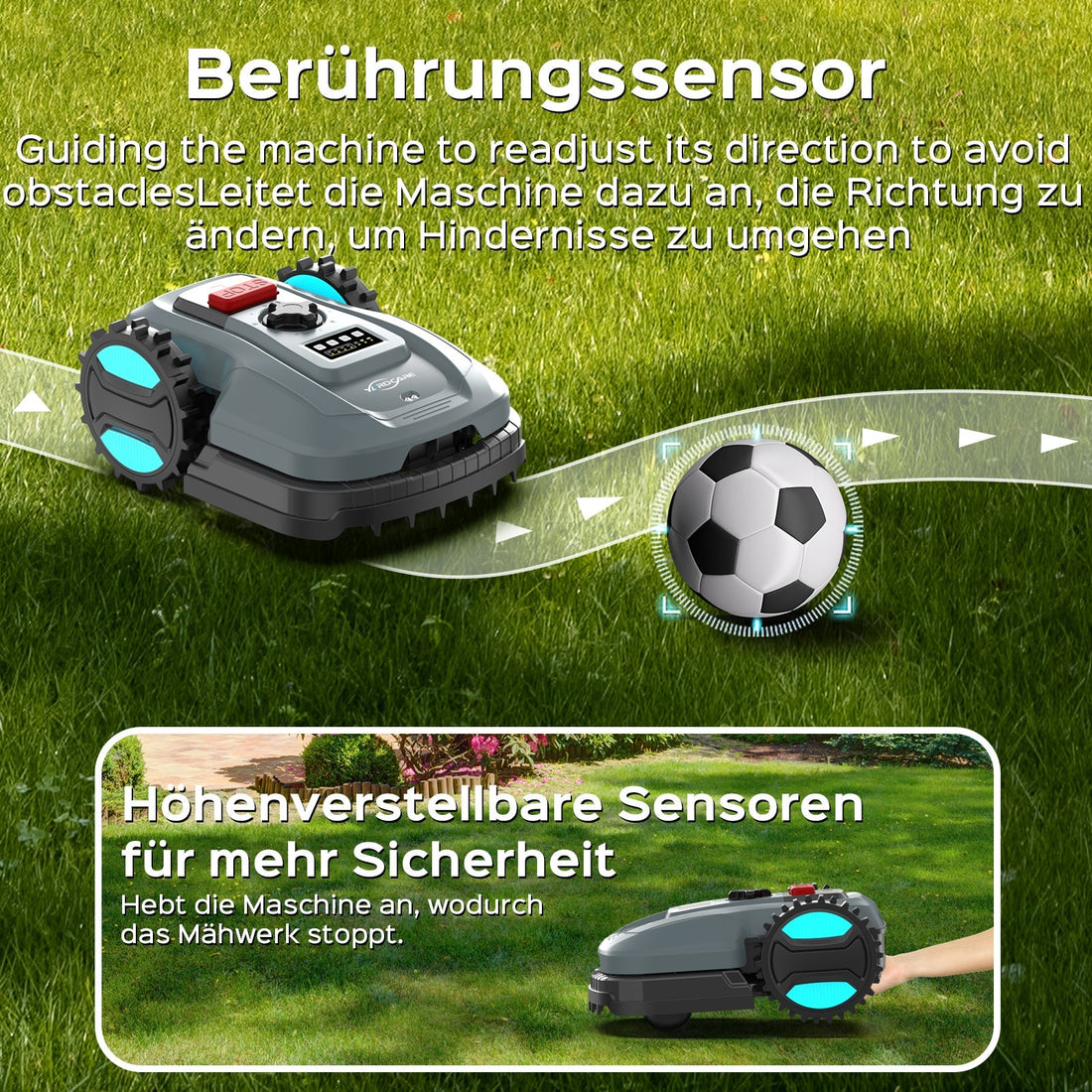Wie Sie Ihren Rasen mähen, trägt zu seinem Pflegeprofil bei