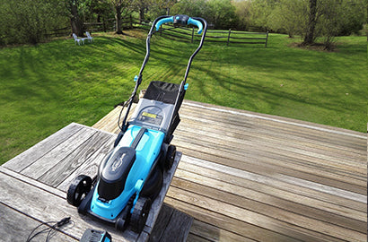 YARDCARE 13-Zoll Elektro-Rasenmäher Benutzerbilder