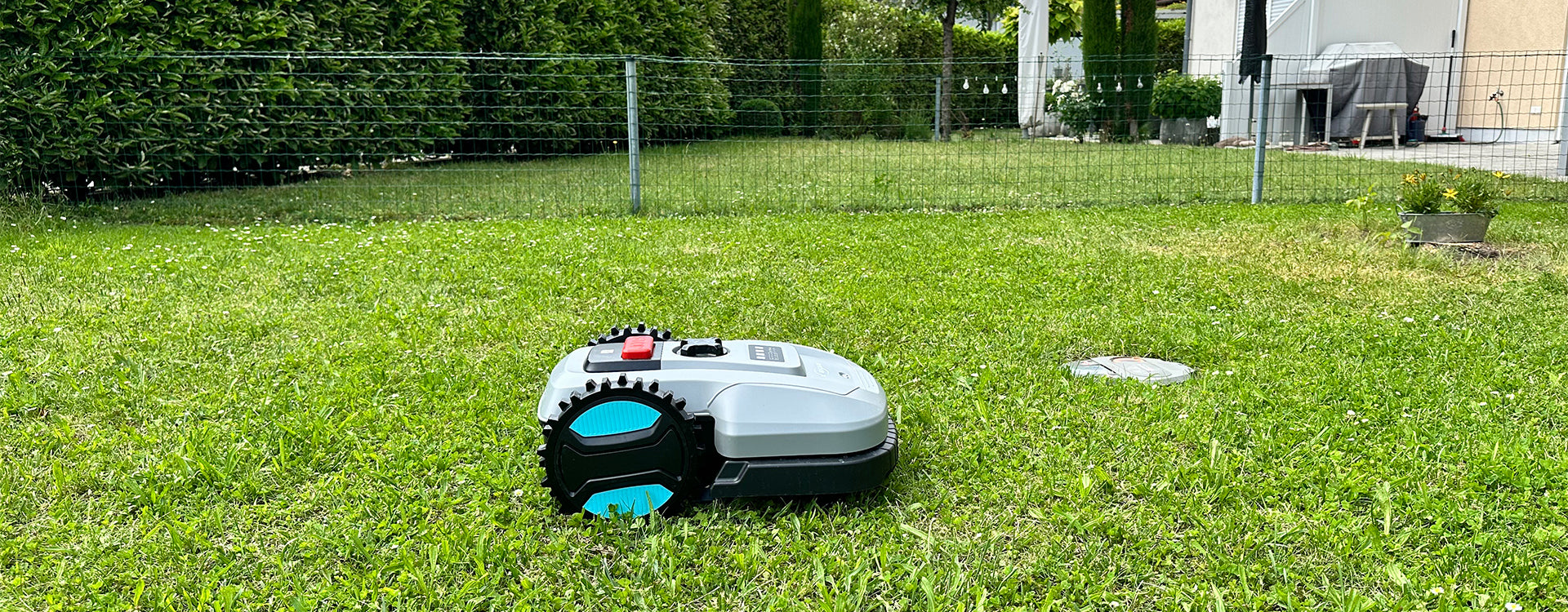 YARDCARE E400 Mähroboter Testbild