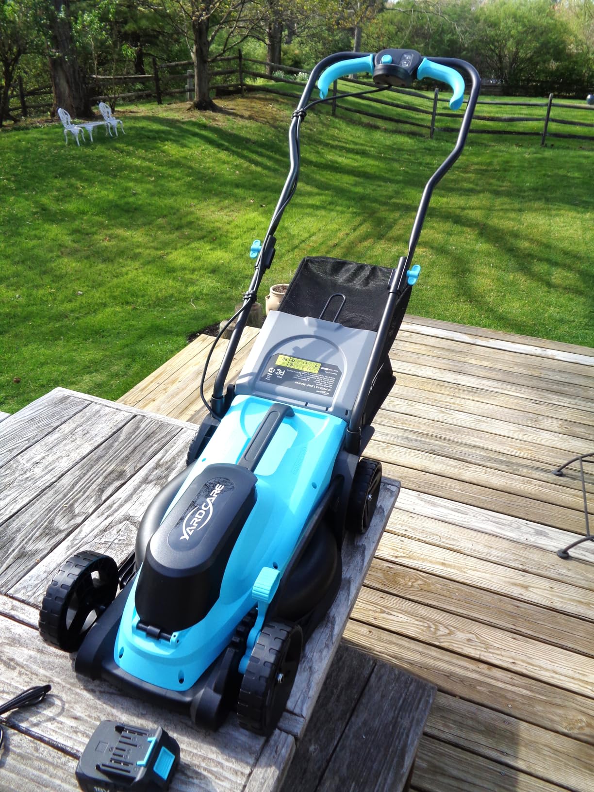 YARDCARE 13-Zoll-Elektro-Rasenmäher – Benutzer-Feedback-Bild