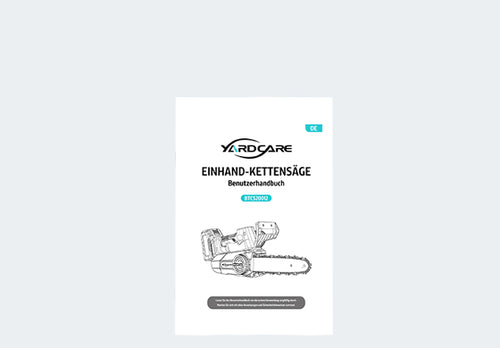 Bedienungsanleitung für die elektrische Kettensäge von YARDCARE